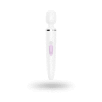 Vibrador tipo varita Satisfyer para masajes de cuerpo completo, Satisfyer negro y dorado - Imagen 10