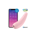 Satisfyer Vibrador de clítoris con estimulación por ondas de aire Curvy 2Plus - Imagen 5