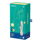 Vibrador rabbit Satisfyer: doble estimulación con control desde la app – Satisfyer Mauve