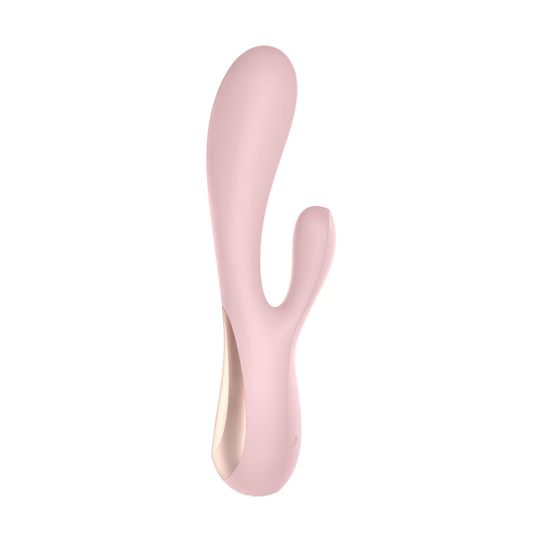 Vibrador rabbit Satisfyer: doble estimulación con control desde la app – Satisfyer Mauve - Imagen 2