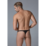Jockstrap con encaje de leopardo para un look atrevido de tanga masculina – LIN