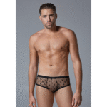 Tanga de hombre ultrasutil con estrellas y corte de talle medio, ropa interior sexy para hombre – LIN - Imagen 2