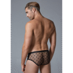 Tanga de hombre ultrasutil con estrellas y corte de talle medio, ropa interior sexy para hombre – LIN