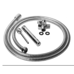 Ducha anal – Kit metálico para enemas con conexión a la ducha – XR Brands - Imagen 2
