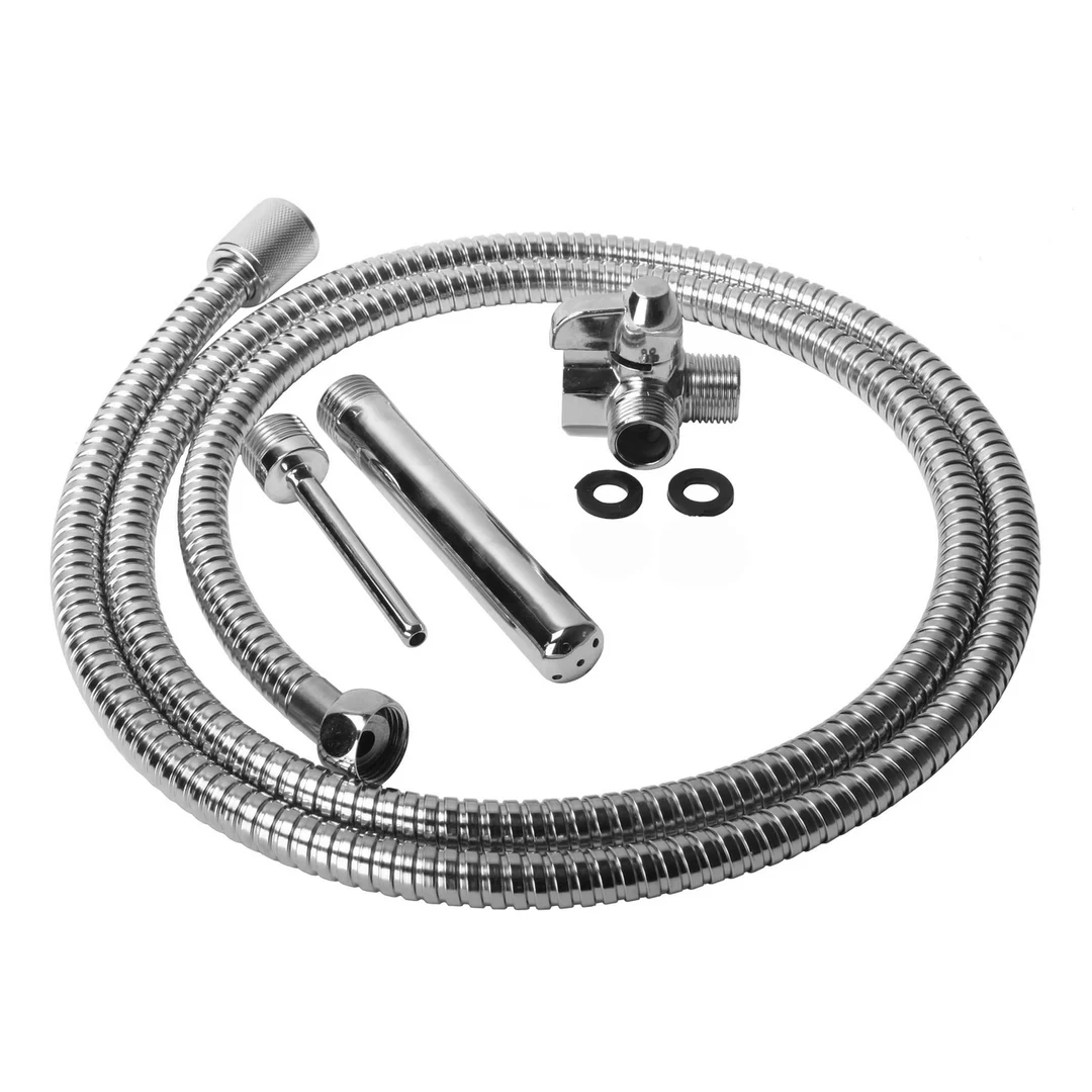 Ducha anal – Kit metálico para enemas con conexión a la ducha – XR Brands - Imagen 2