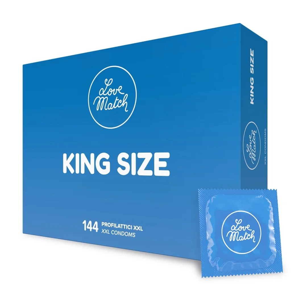 Preservativos King Size, 144 unidades, Love Match - Imagen 2