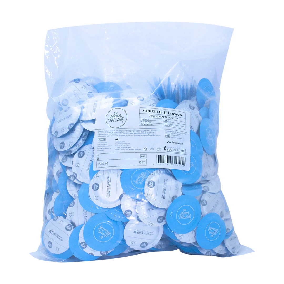 Condones cómodos 1000 unidades Love Match Classico - Imagen 3