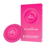 Preservativos con estrías y puntos, 6 unidades, Love Match Stimolante - Imagen 2