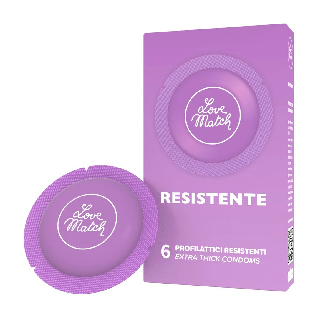 Condones resistentes 6 unidades Love Match - Imagen 2