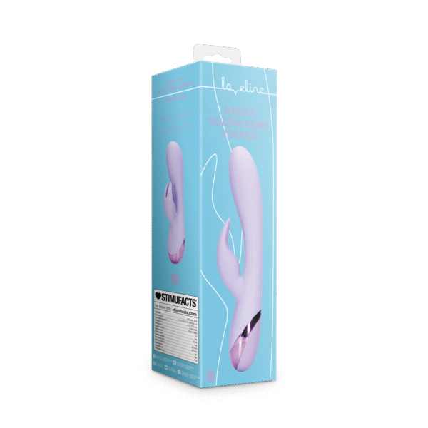 Vibrador conejito Loveline by Shots en color lavanda