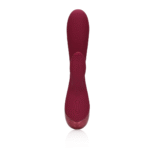 Vibrador tipo rabbit Loveline en cereza oscura - Imagen 4