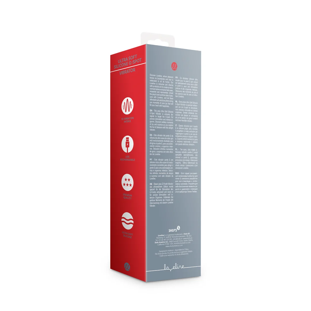 Loveline Ultra Soft Silicone, vibrador para el punto G - Imagen 2