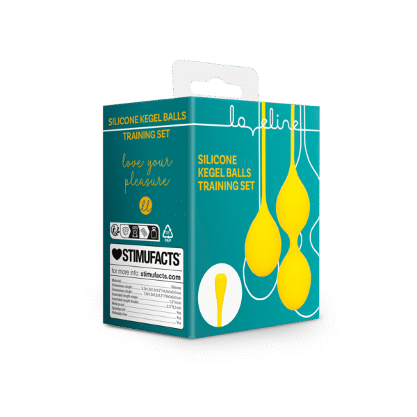 Loveline by Shots Set de entrenamiento con bolas de Kegel de silicona Carambola