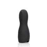 Funda masturbadora vibratoria Loveline Lakritz negra - Imagen 6