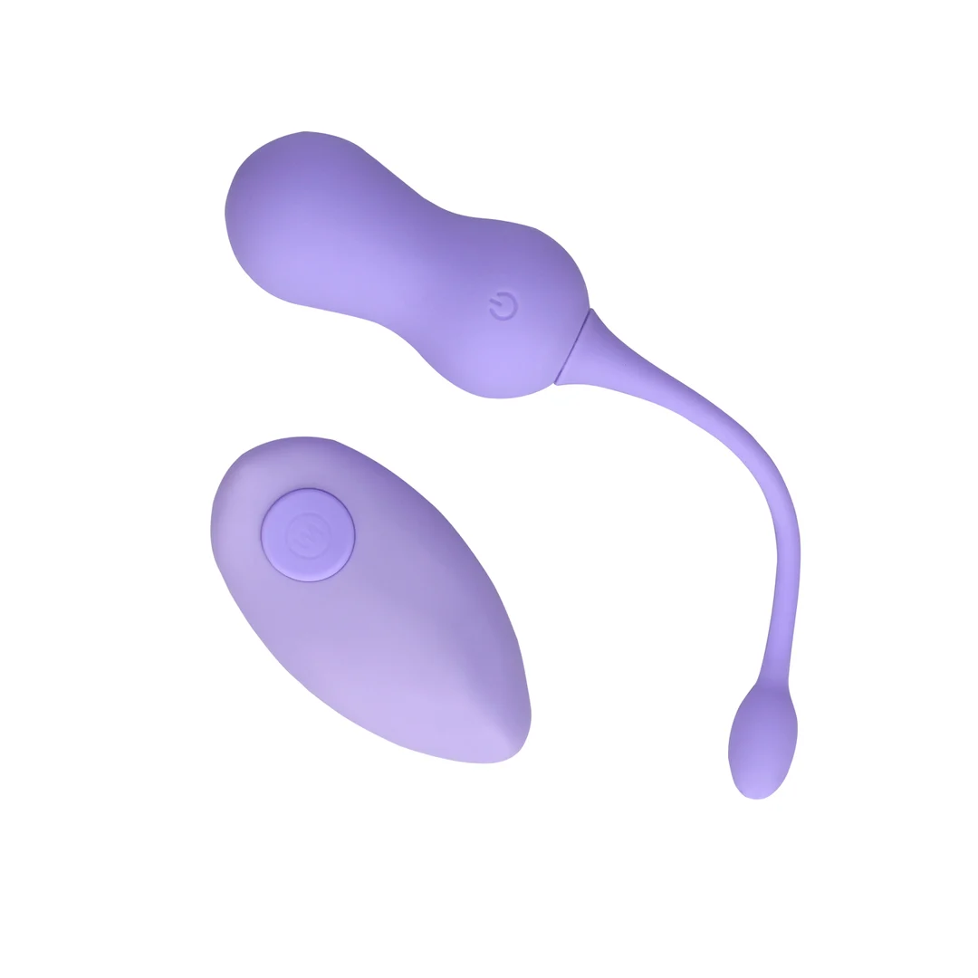 Huevo vibrador Loveline Violet Harmony con mando a distancia - Imagen 5
