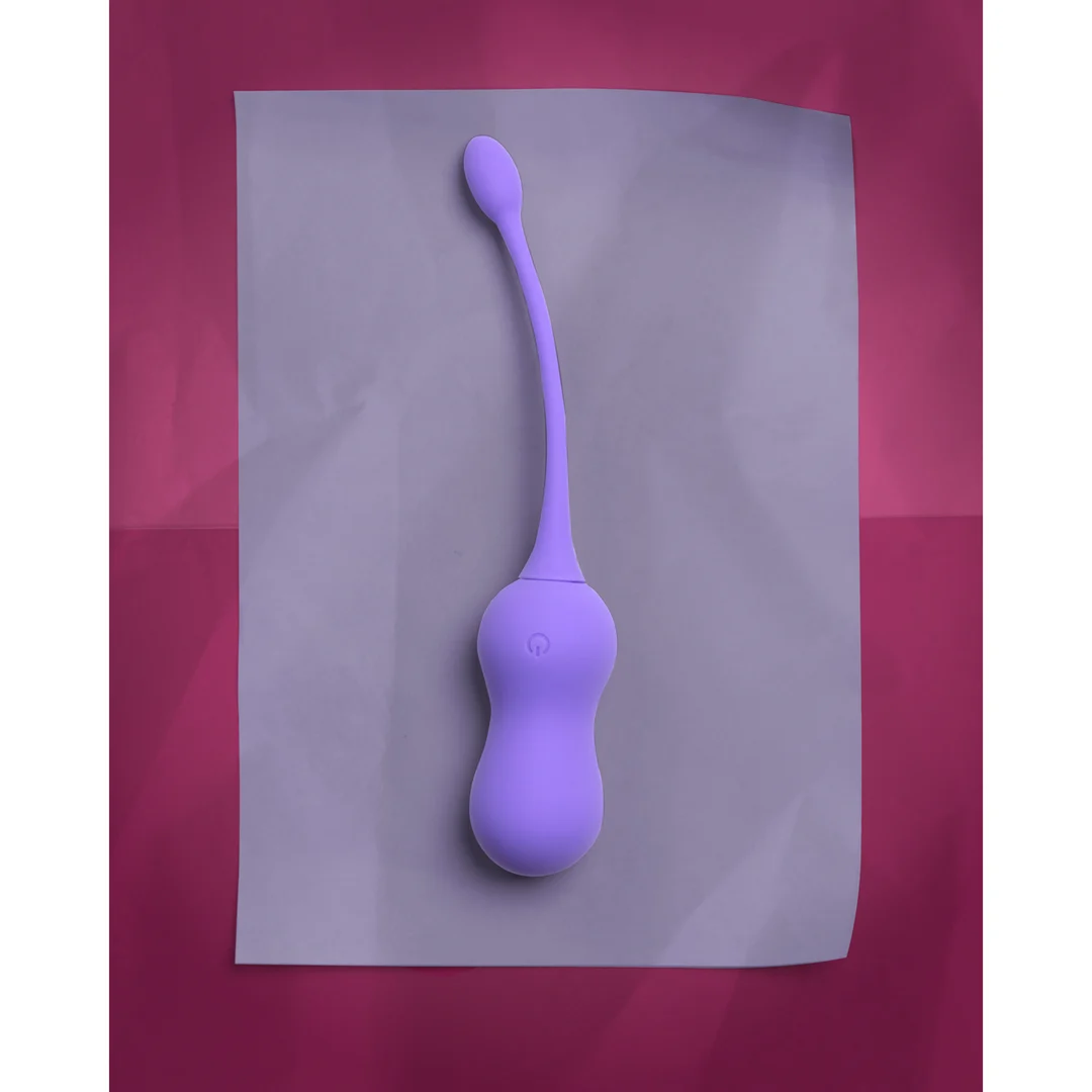 Huevo vibrador Loveline Violet Harmony con mando a distancia - Imagen 6