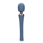 Vibrador tipo wand con mango silencioso para un control cómodo, Blue Nova, Loveline by Shots - Imagen 10