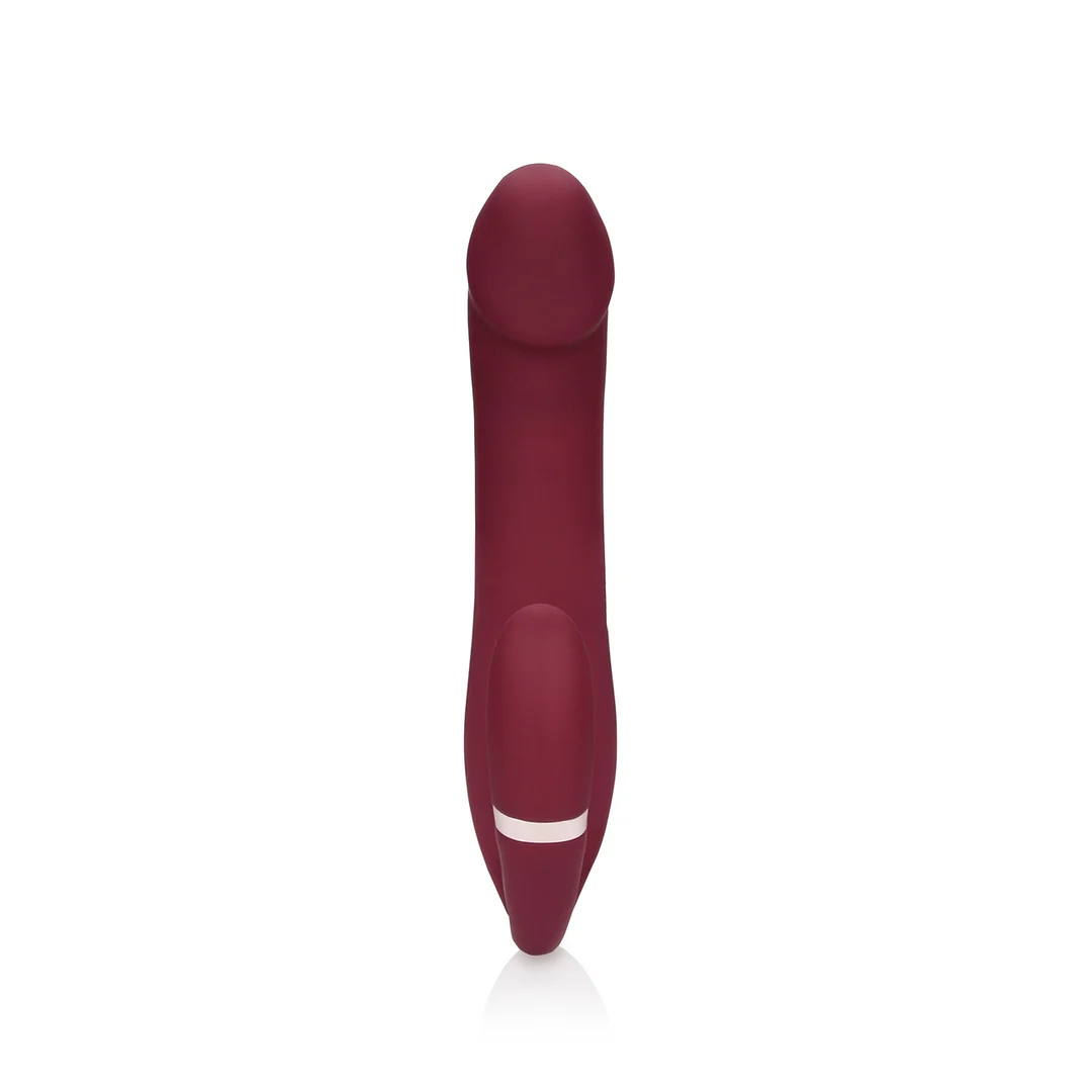 Loveline arnés sin correas vibrador flexible Merlot Grape - Imagen 4