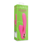 Vibrador rabbit – lengua en movimiento y función de calor – Loveline by Shots Exuberant Pink Loveline by Shots - Imagen 7