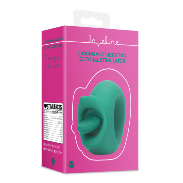 Estimulador de clítoris Loveline con lengua y vibración
