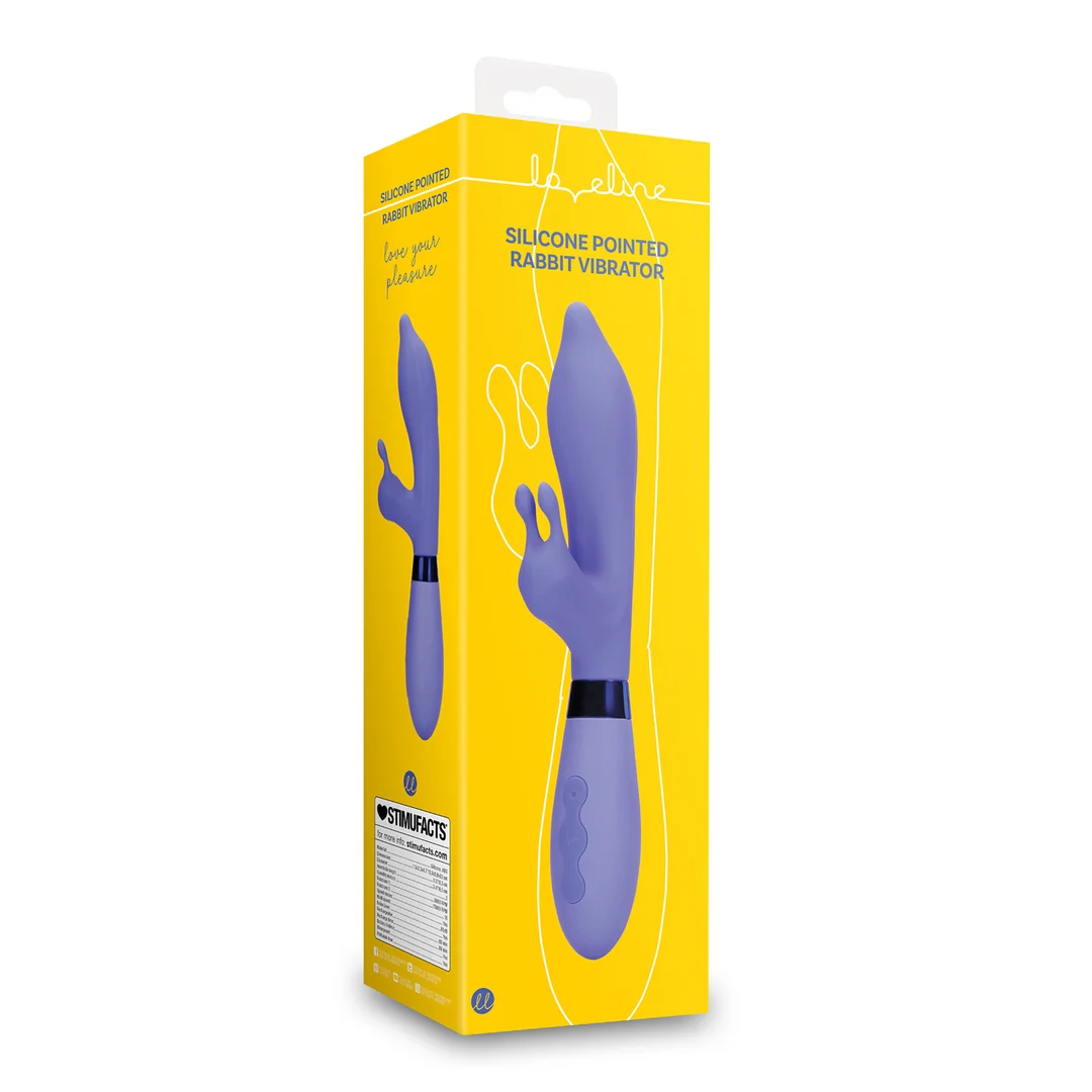 Vibrador rabbit puntiagudo Loveline by Shots - Imagen 1