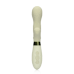 Vibrador rabbit de silicona Loveline Misty Green - Imagen 4