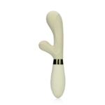 Vibrador rabbit de silicona Loveline Misty Green - Imagen 5