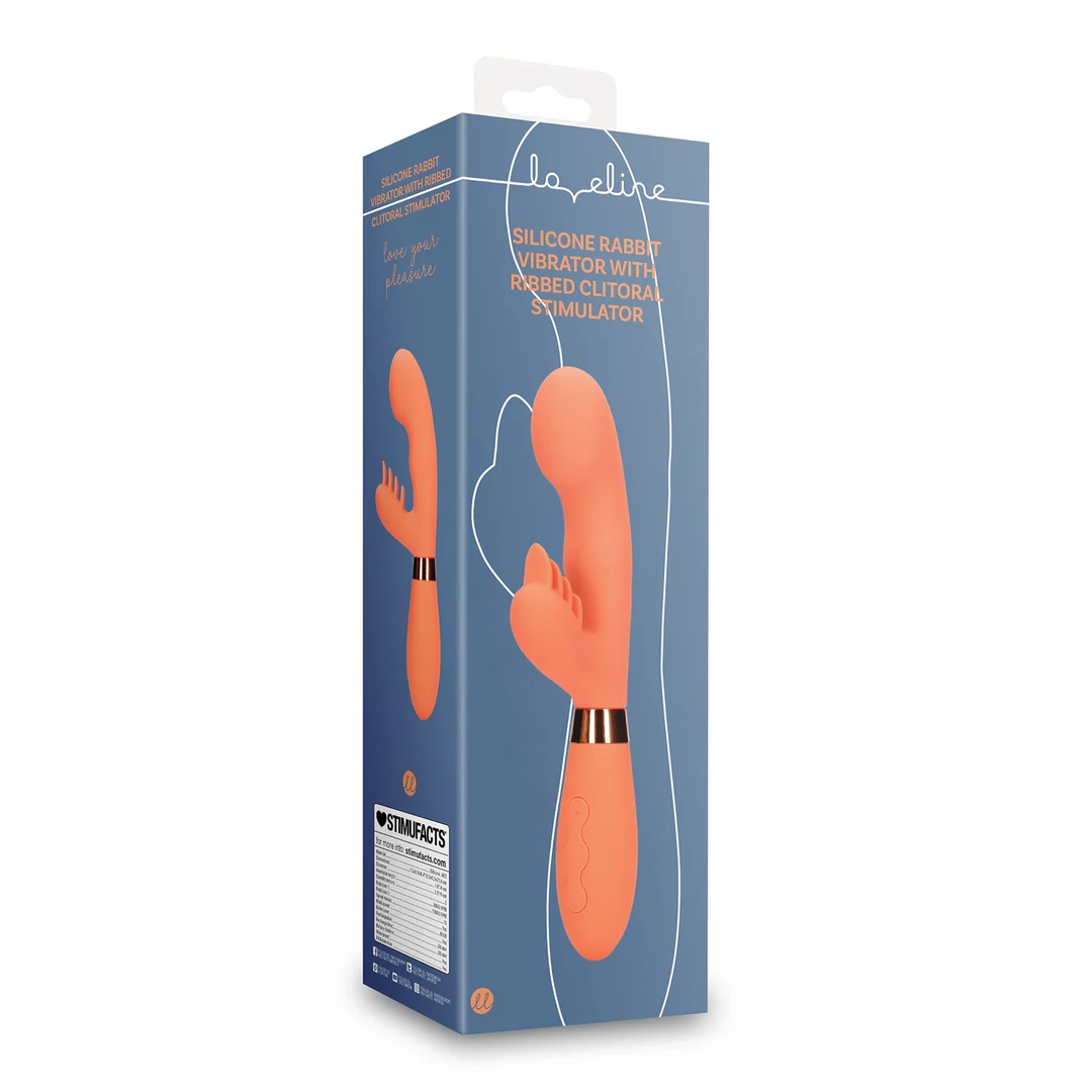 Vibrador rabbit de silicona Loveline Glazed Carrots - Imagen 1