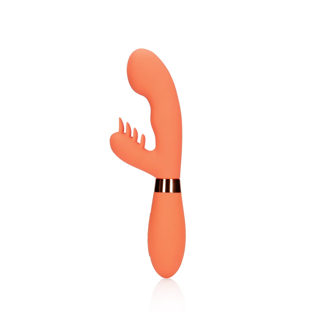 Vibrador rabbit de silicona Loveline Glazed Carrots - Imagen 5
