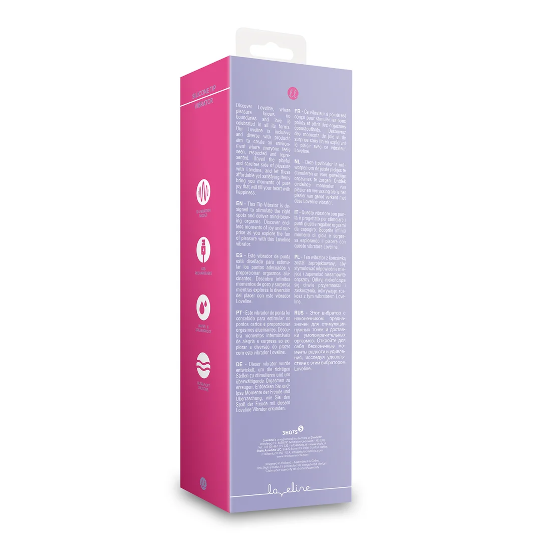 Vibrador con punta Nacht Magie de Loveline by Shots - Imagen 2