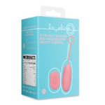Vibrador con forma de huevo Loveline Ultra Soft con mando a distancia