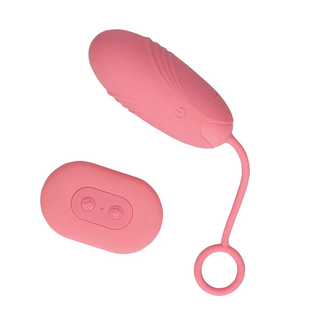 Vibrador con forma de huevo Loveline Ultra Soft con mando a distancia - Imagen 6