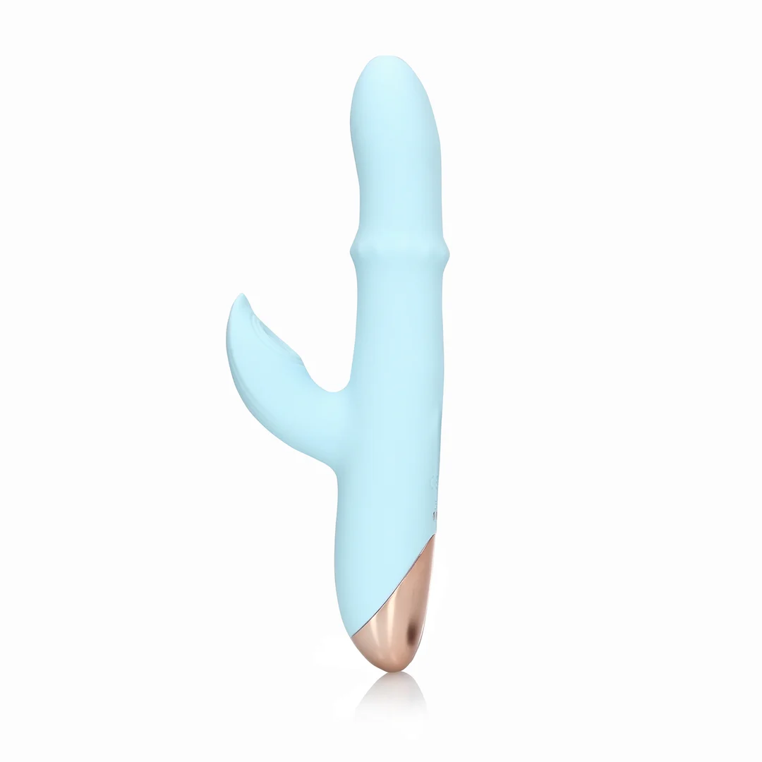 Vibrador de anillo Loveline Pulse Wave Arctic Blue - Imagen 5
