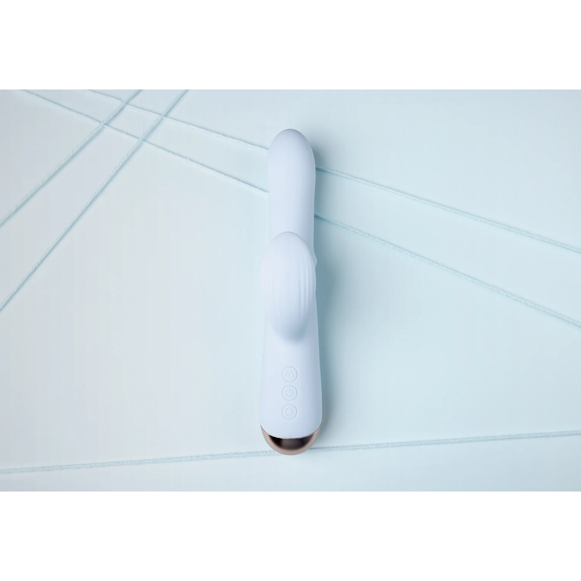 Vibrador de anillo Loveline Pulse Wave Arctic Blue - Imagen 6
