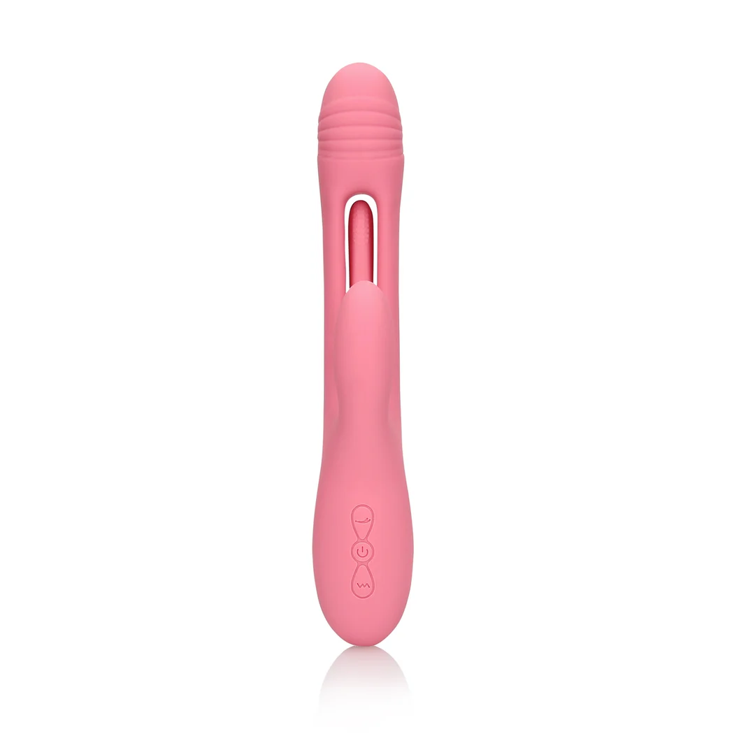Vibrador de punto G con función de aleteo – Tester Loveline by Shots - Imagen 10