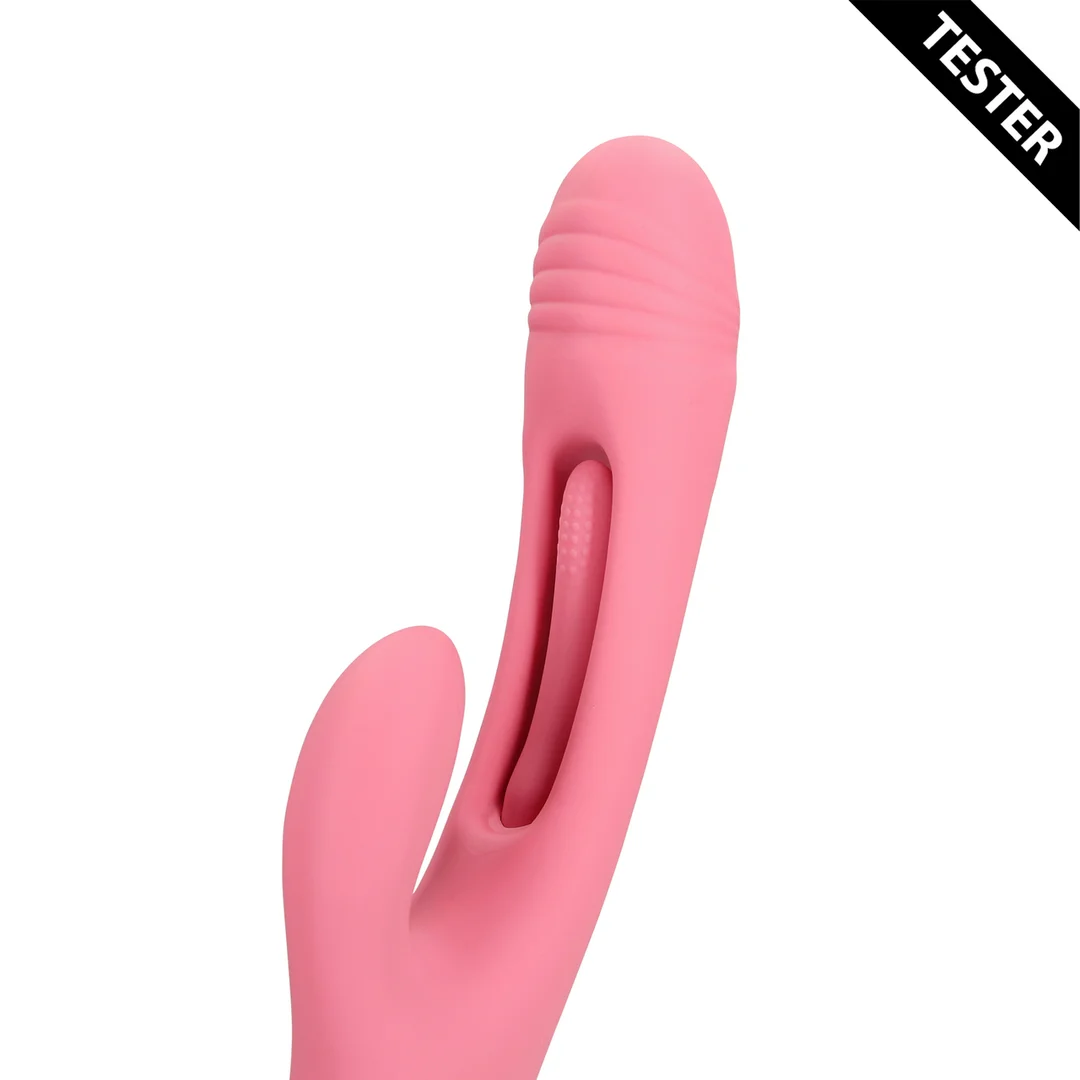 Vibrador de punto G con función de aleteo – Tester Loveline by Shots - Imagen 3