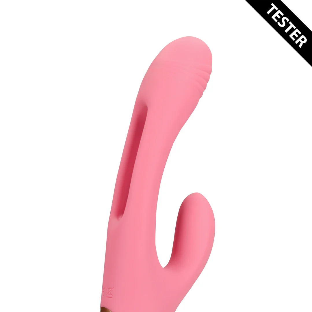 Vibrador de punto G con función de aleteo – Tester Loveline by Shots - Imagen 4