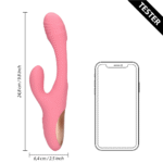 Vibrador de punto G con función de aleteo – Tester Loveline by Shots - Imagen 5