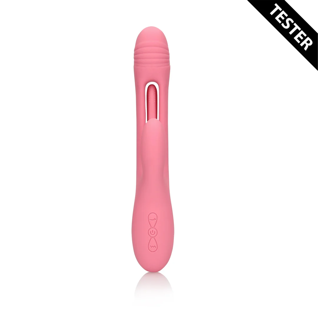 Vibrador de punto G con función de aleteo – Tester Loveline by Shots - Imagen 1