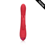 Vibrador tipo rabbit con función oscilante – Loveline by Shots Brighto Rojo Loveline by Shots
