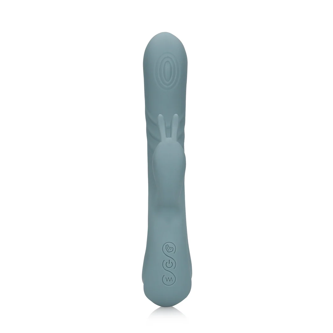 Vibrador dúo con función de movimiento de dedos – Tester Loveline by Shots - Imagen 10