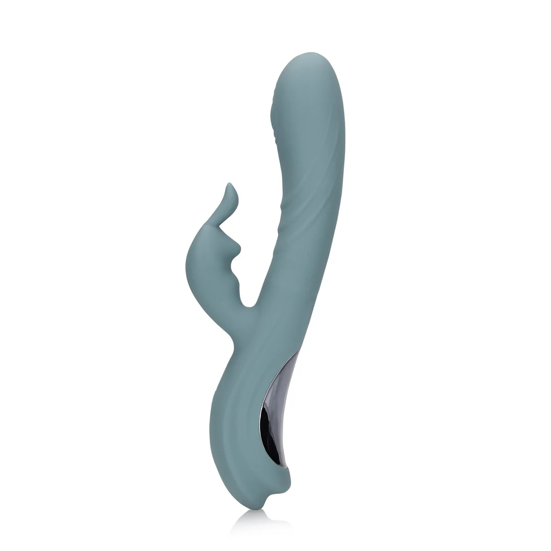 Vibrador dúo con función de movimiento de dedos – Tester Loveline by Shots - Imagen 11