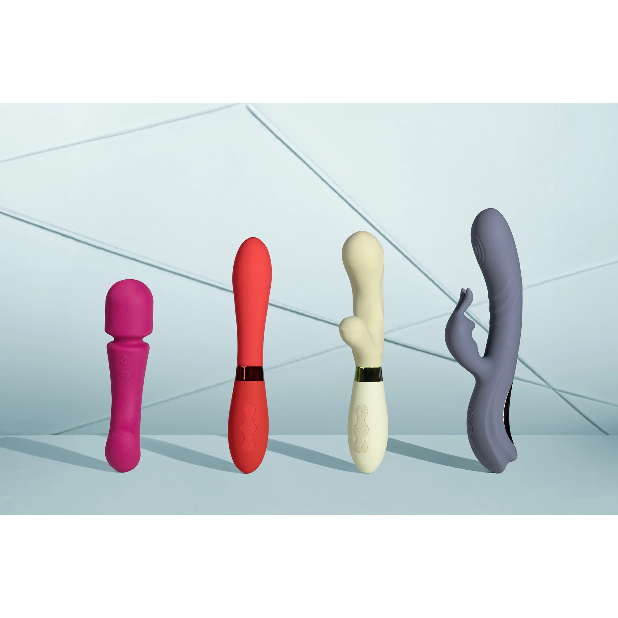 Vibrador dúo con función de movimiento de dedos – Tester Loveline by Shots - Imagen 12