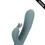 Vibrador dúo con función de movimiento de dedos – Tester Loveline by Shots - Imagen 3