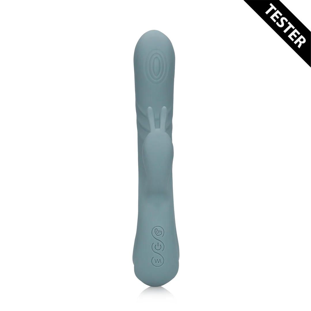 Vibrador dúo con función de movimiento de dedos – Tester Loveline by Shots - Imagen 1