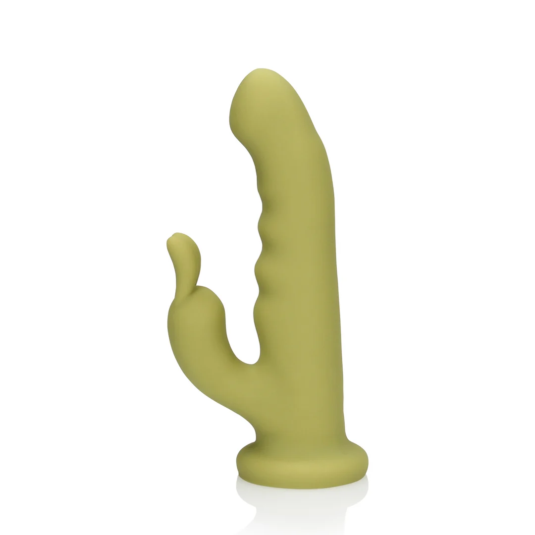 Vibrador conejito giratorio de silicona ultrasuave Loveline by Shots - Imagen 5