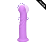 Vibrador de punto G con función giratoria para una estimulación precisa, lavanda, Loveline by Shots - Imagen 5