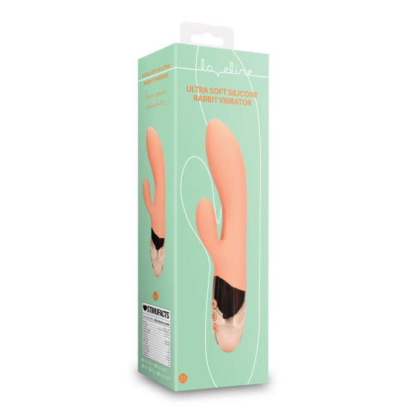 Vibrador conejito de silicona ultrasuave Loveline