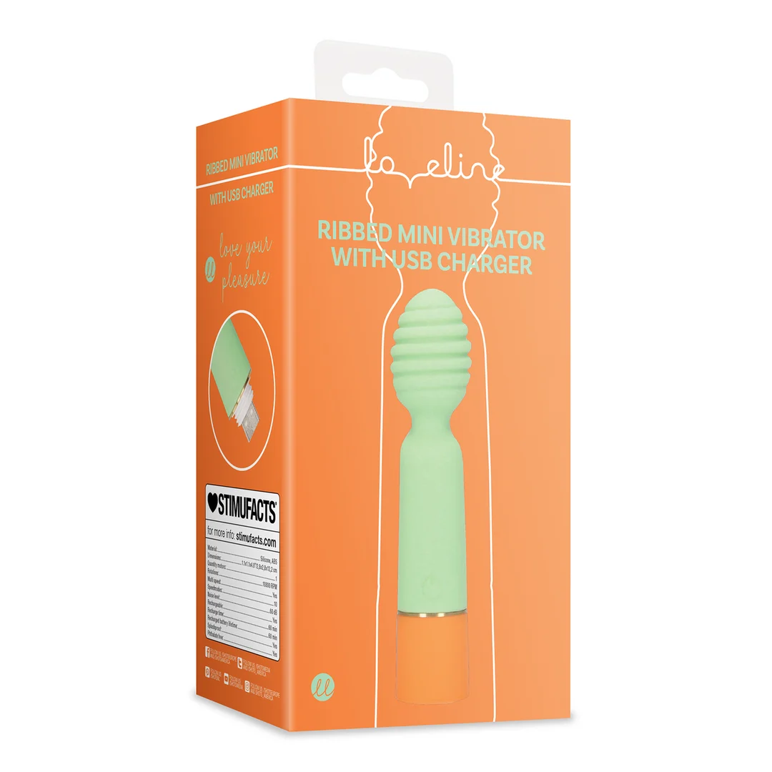 Minivibrador estriado Loveline - Imagen 1