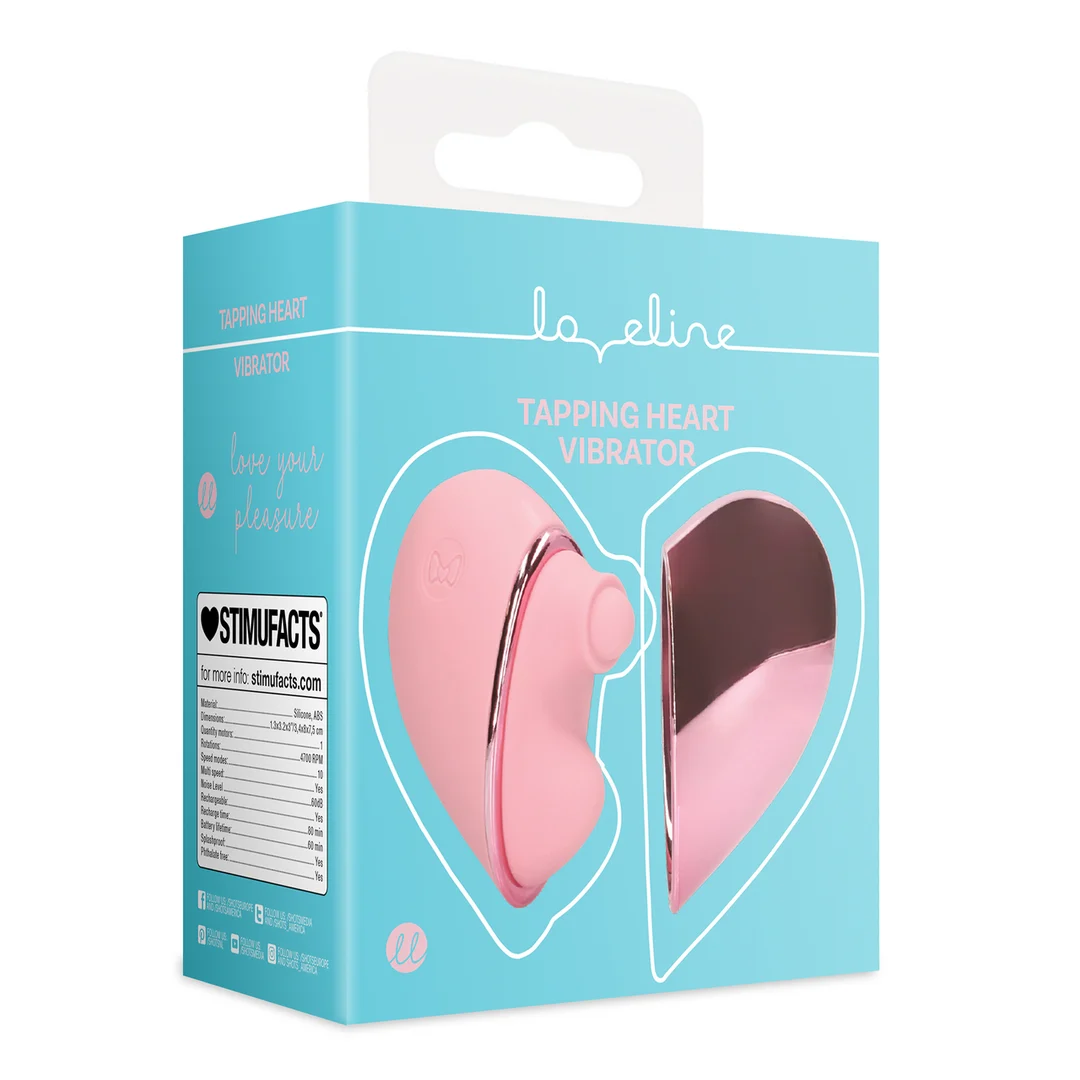 Vibrador para el clítoris con cabezal de golpeteo – Probador Loveline by Shots - Imagen 5